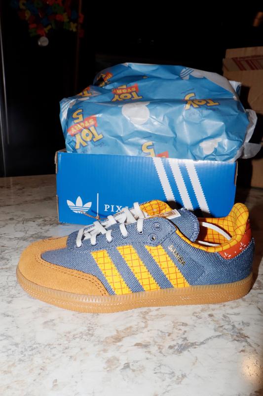 Customer photo for "My son loves the shoes, he can’t wait to wear them"