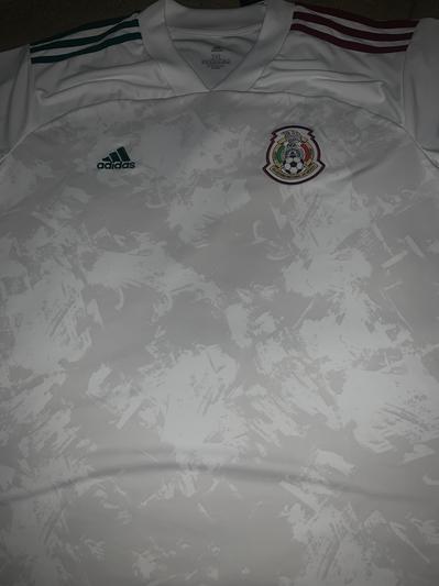 adidas Men's Mexico Home Black/Purple Soccer Jersey - Hibbett