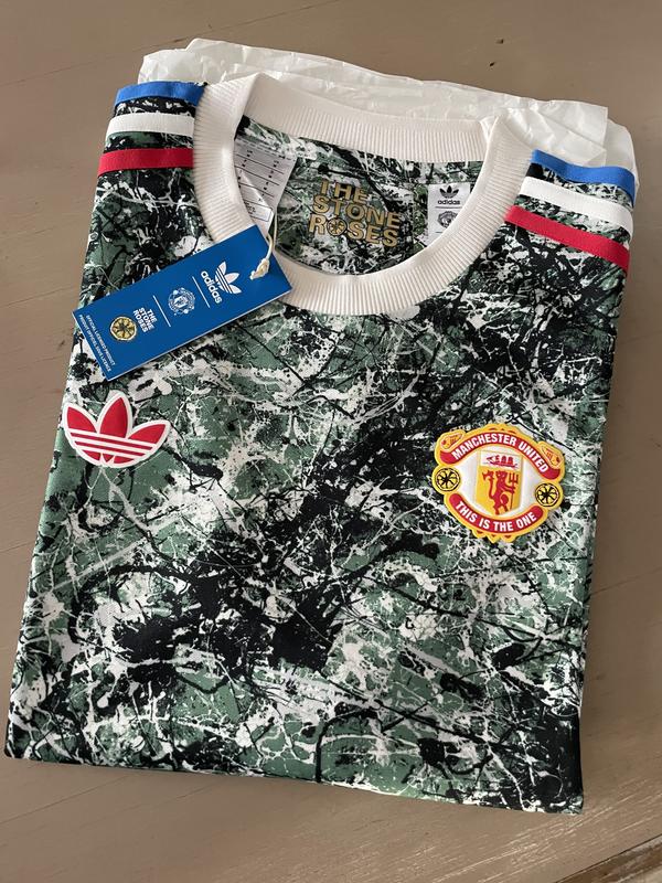 adidas Men's Green Manchester United x Stone Roses 2023/24