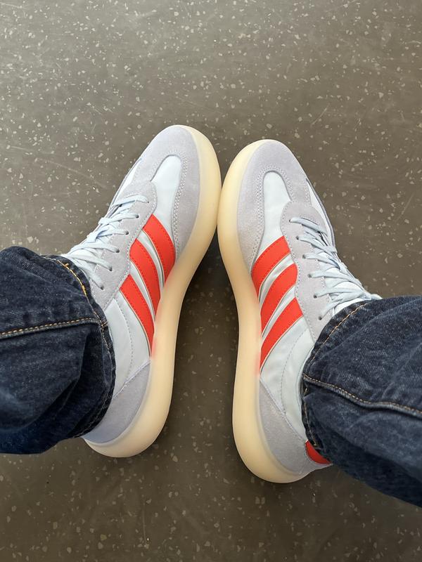 adidas gazelle silver green womens Sneakers – Uptown Chic Boutique
