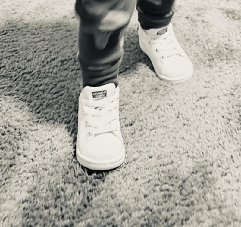 Customer photo for "Great stylish shoes for toddlers"