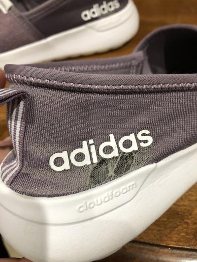 adidas memory foam slip ons