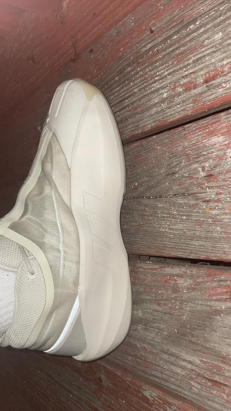 Customer photo for "For big men who need comfy but stylish shoes yes"