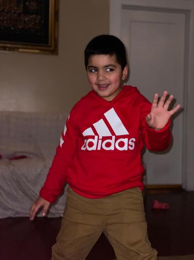 Customer photo for "Love the sweater"