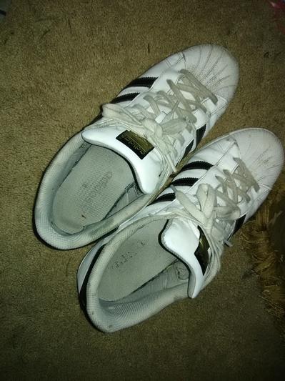 superstar slip on mens silver