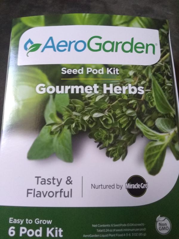 9 Pod Miracle Gro AeroGarden Gourmet Herb Kit Germination Gardening Plant 