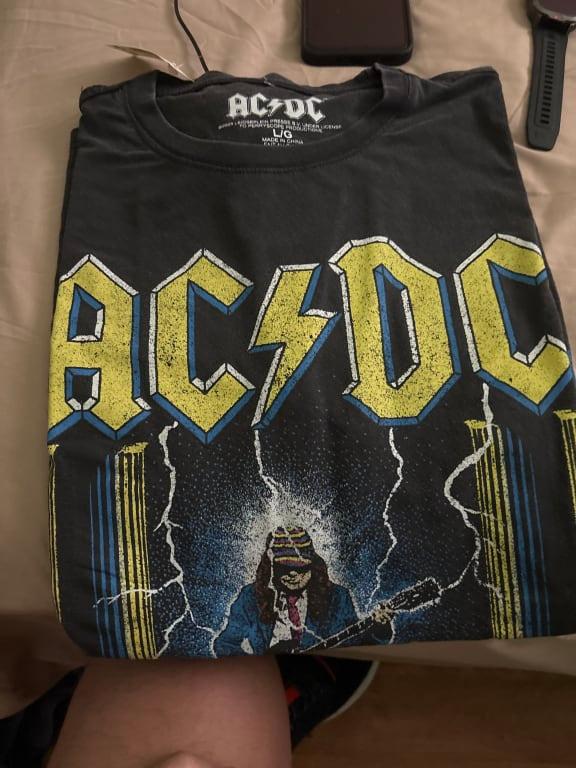 AC/DC Who Made Who Tour Relaxed Graphic Tee