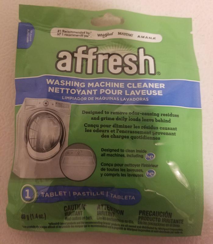 Affresh Washer Machine Cleaner, Front & Top Load Machines 6-Tablets, 8.4 oz