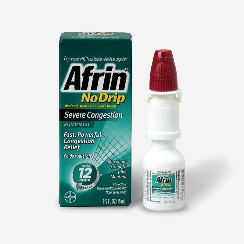 Afrin Descongestionante Nasal Adultos Oxitemazolina 0.05% Bayer