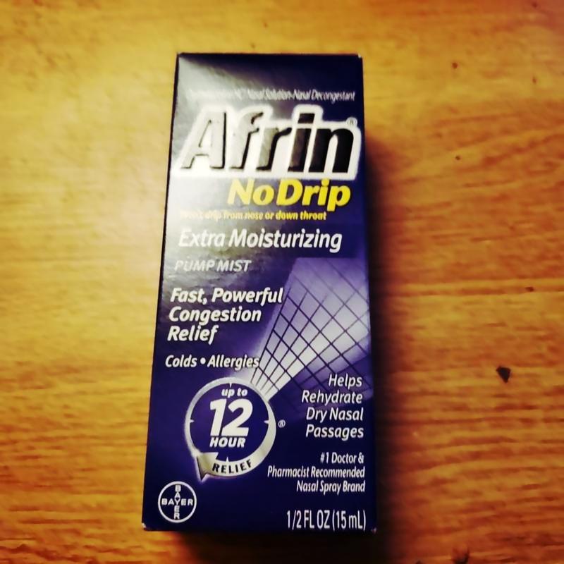 Afrin Nasal Decongestant, Extra Moisturizing, Pump Mist - 0.5 fl oz