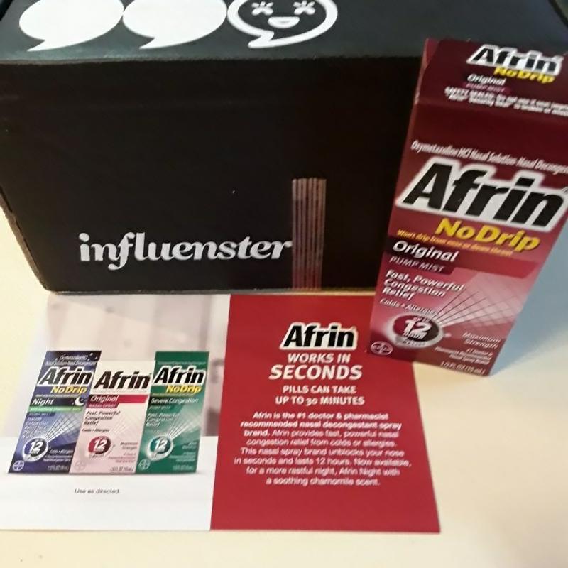Afrin No Drip 0.50mg/ml caja 1 spray nasal 15ml