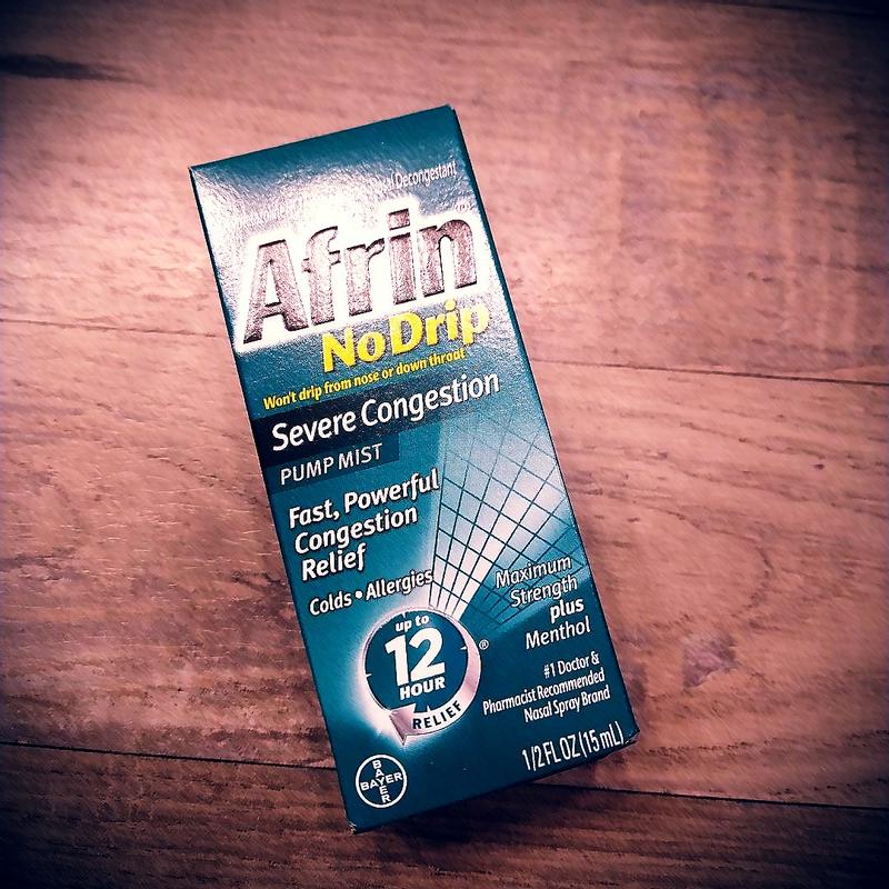 Afrin Severe Congestion Nasal Spray With Menthol – Maximum Strength – 6 Pack, 15 ML Each