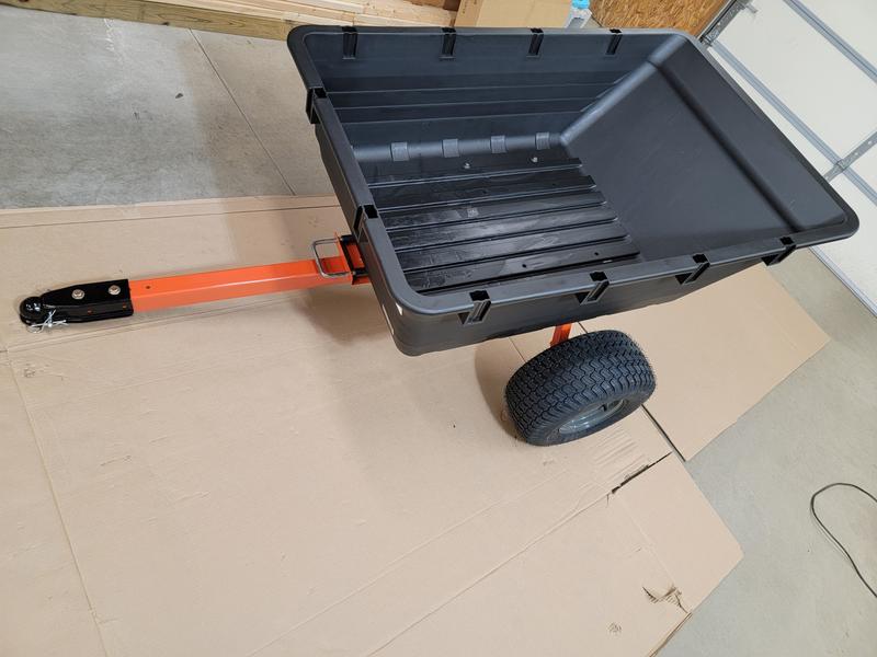 I used the existing pin hole and drilled on additional to add the ball coupler