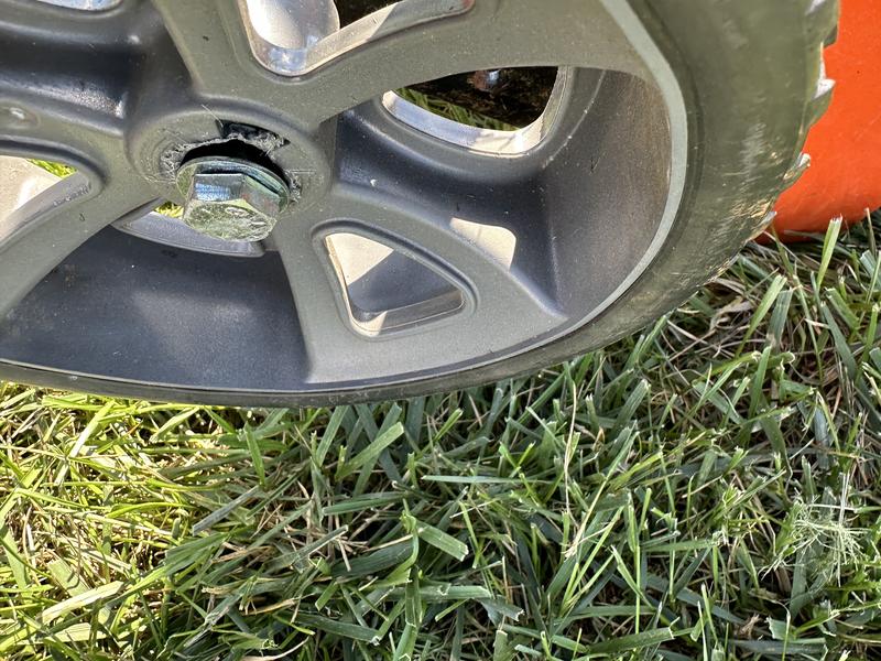 Left wheel