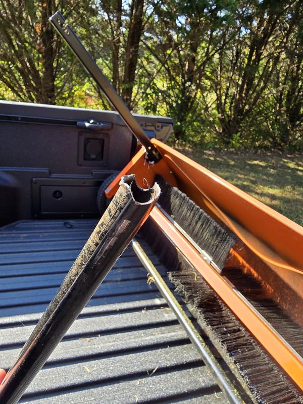 Broken bag assemble frame