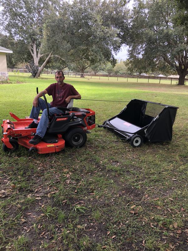 Best lawn sweeper ever!