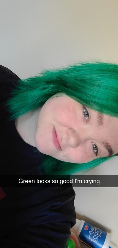 Alpine Green Semi-Permanent Hair Colour