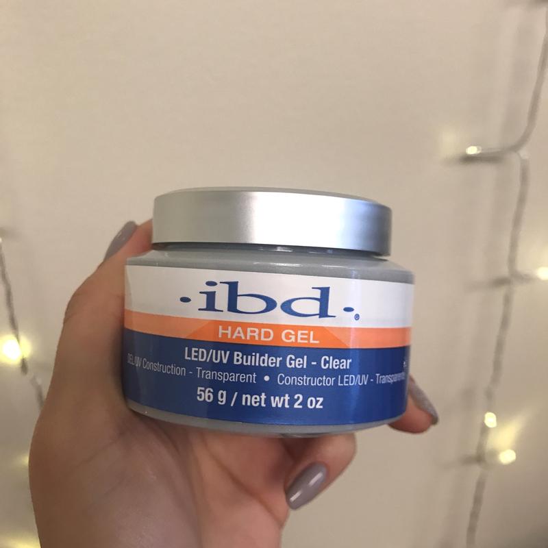 ibd Beauty ibd Hard Gel LED/UV Builder Clear The Nail People Professional  Choice for Hard gels and Nail Soak offs