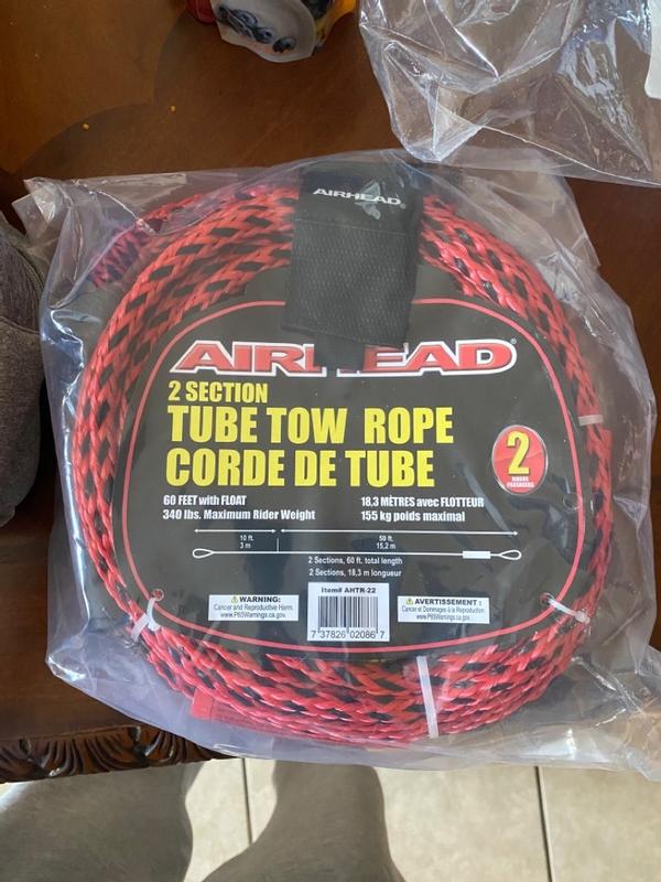 2-Section 60 ft Tow Rope for Tubing | Airhead