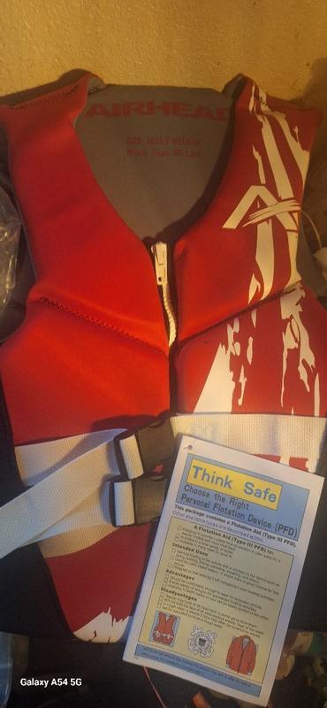 Swoosh Neolite Swimming Life Jacket | Airhead