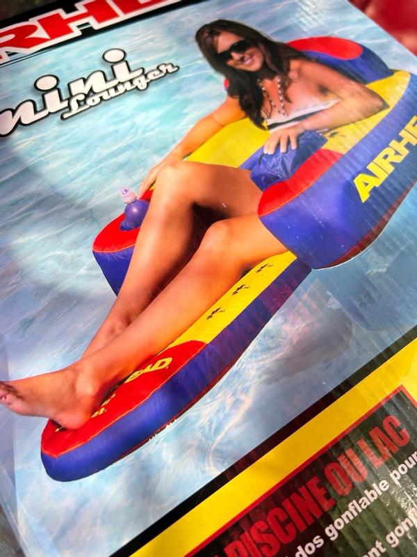 Bimini Float Lounger Tube for Pools Airhead