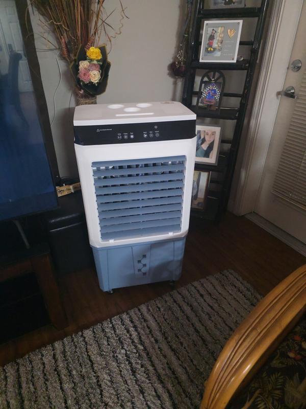 Nordic Hygge 1800-CFM 3-Speed Indoor Portable Evaporative Cooler