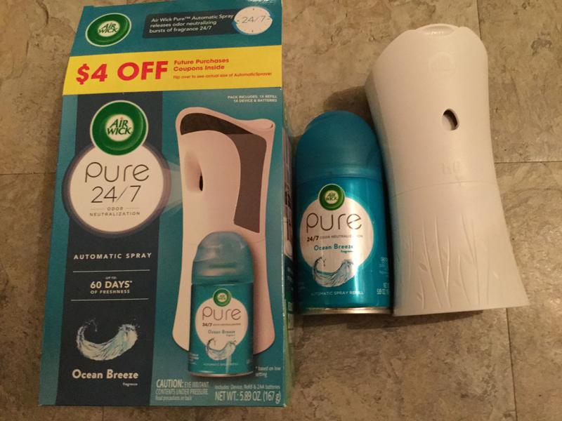 Air Wick 5.89-fl oz Ocean Breeze Dispenser/Refill Air Freshener