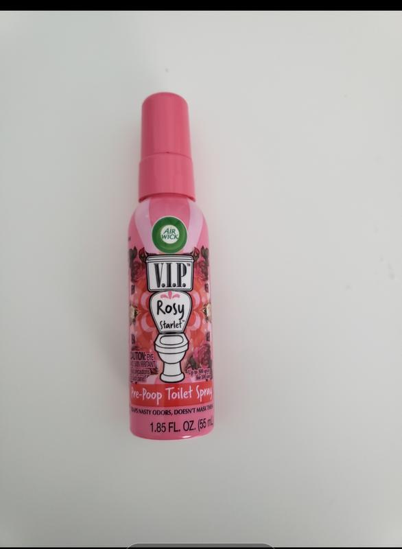 Air Wick VIPoo Pre Poo Spray, Fruity Pin-Up, 55 ml, Single : :  Home & Kitchen