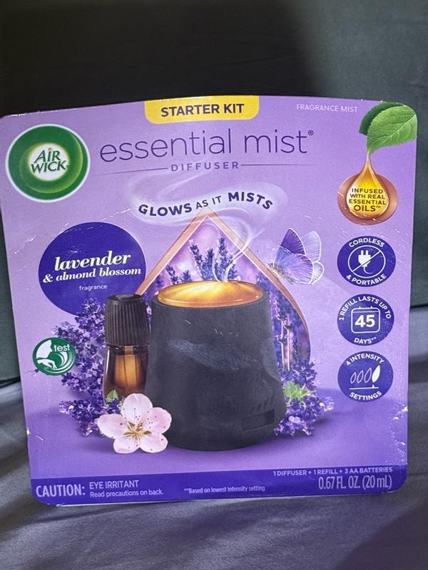 Buy Air Wick Essential Mist Starter Kit (Diffuser + Refill), Lavender & Almond Blossom, 1 ct from Dollar General