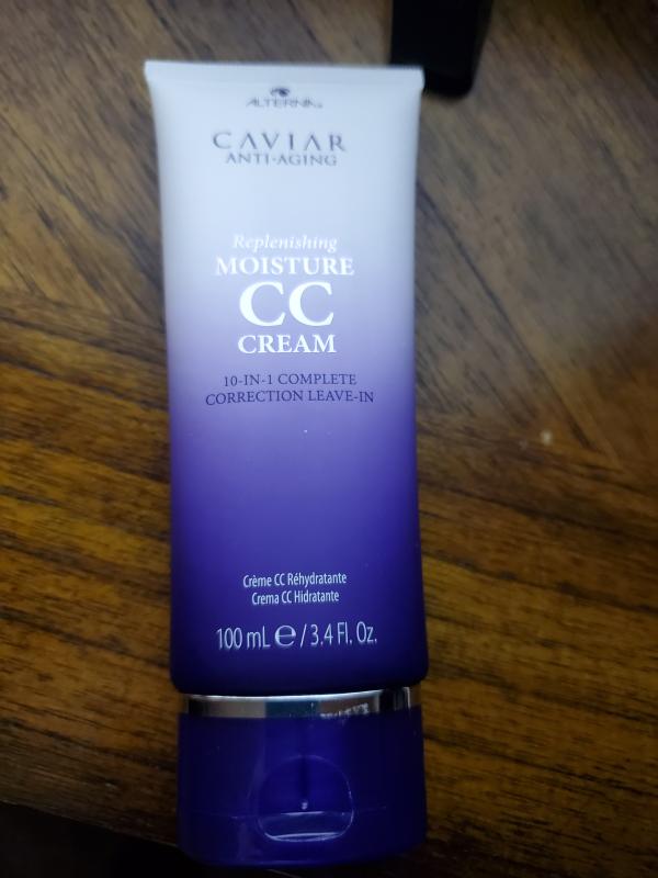 Convenient leave-in conditioning cream