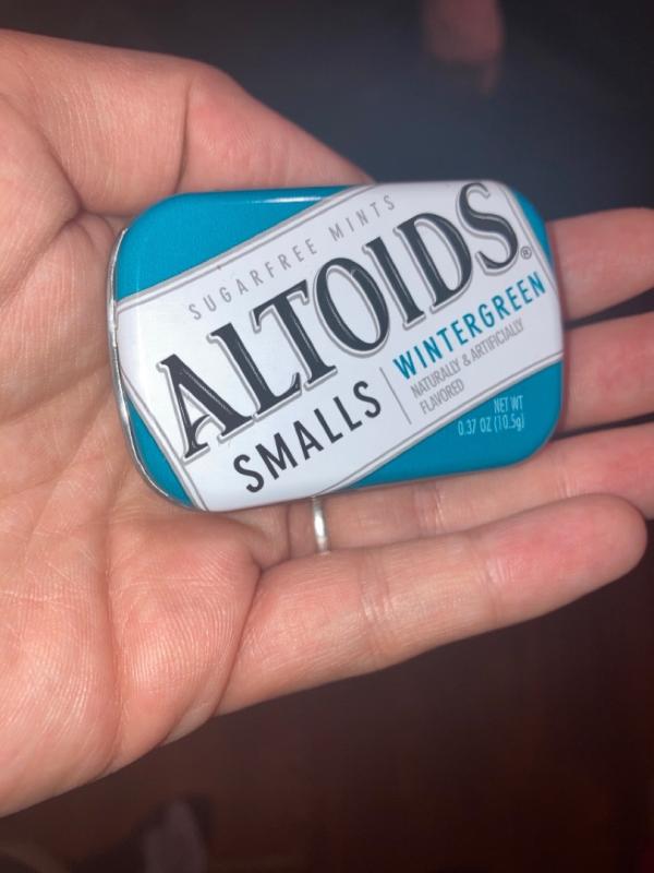 Altoids Smalls Peppermint Sugarfree Mints Single Pack, 0.37 ounce