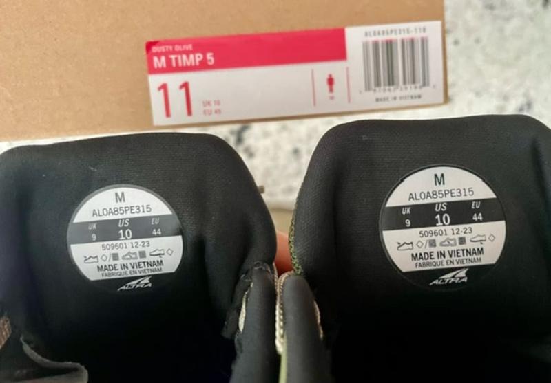 Photo submitted with review of product