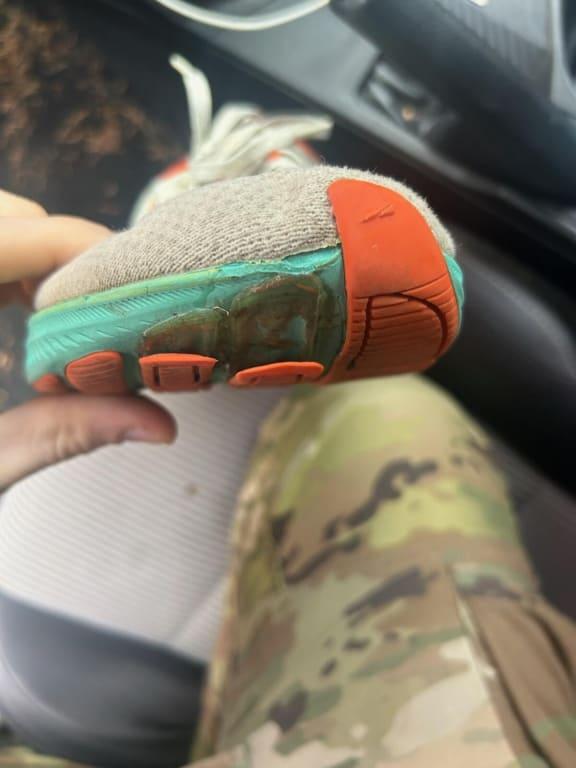 Photo submitted with review of product