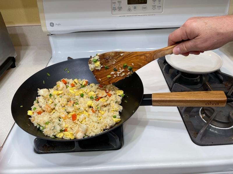 Customer photo for "Nonstick, not a thing stuck to it! Super easy to clean!"