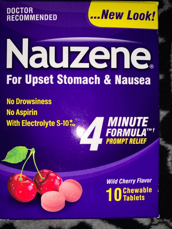 Customer Reviews Nauzene® 42Count Upset Stomach and Nausea Relief