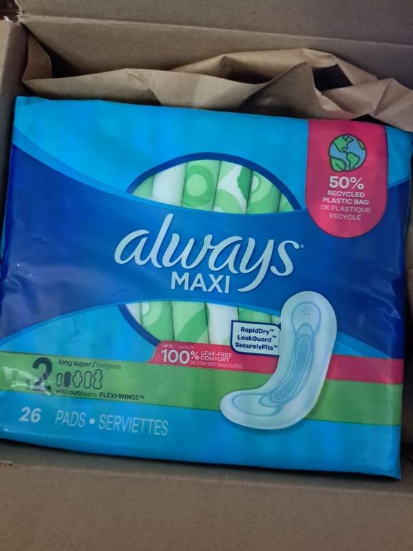 Pick any 3 - Mini orders Maxi Pads