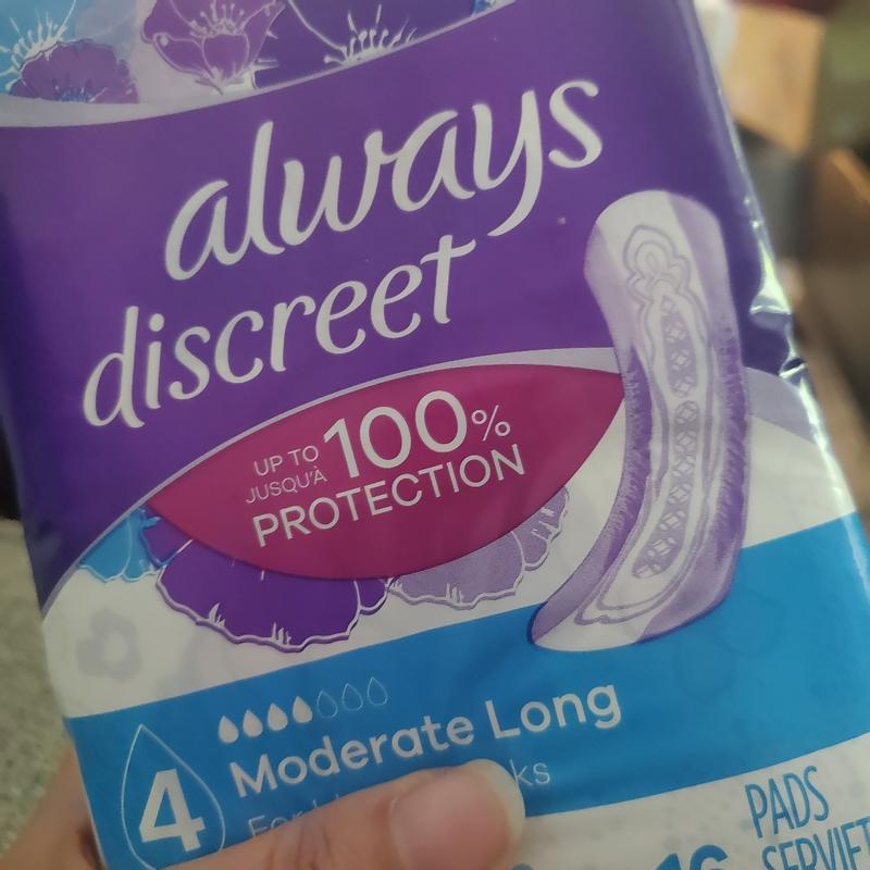 Always Discreet Adult Incontinence Underwear for Women and Postpartum  Underwear L (28 ct)