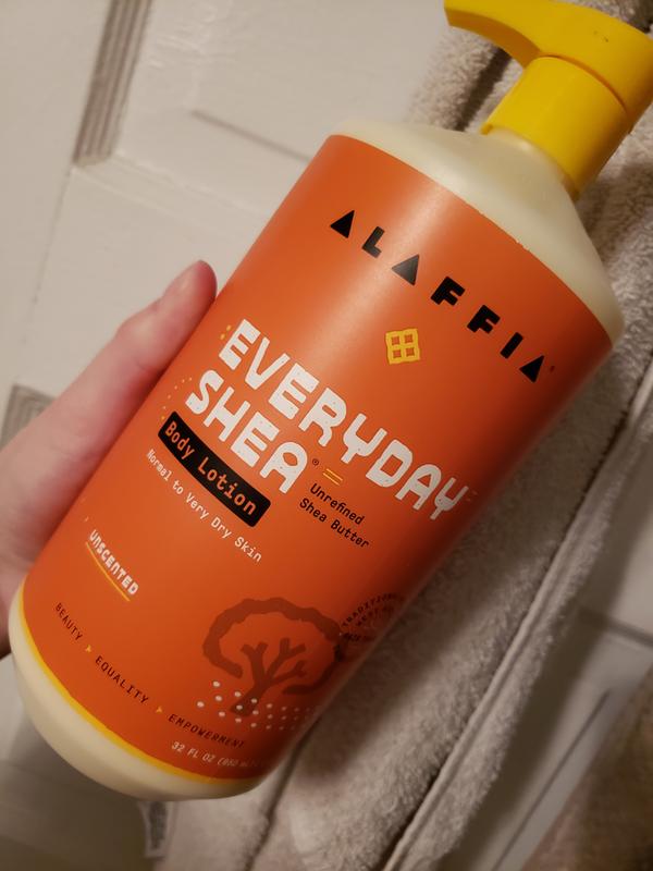 alaffia shea butter lotion