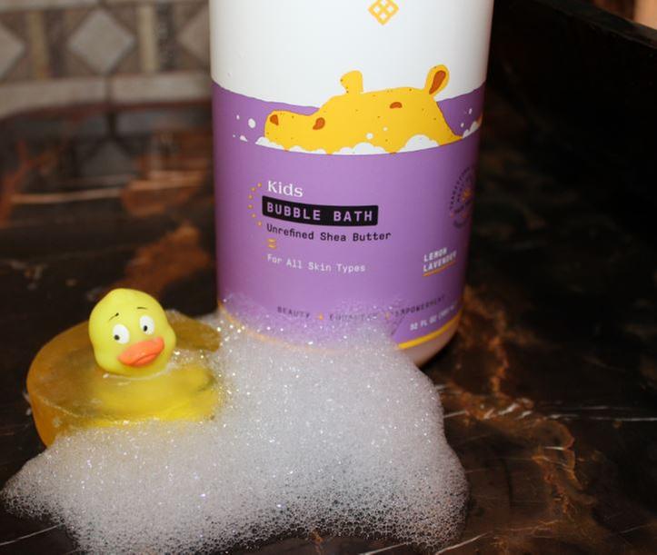 Kids Lemon + Lavender Bubble Bath - Honey B Home & Essentials