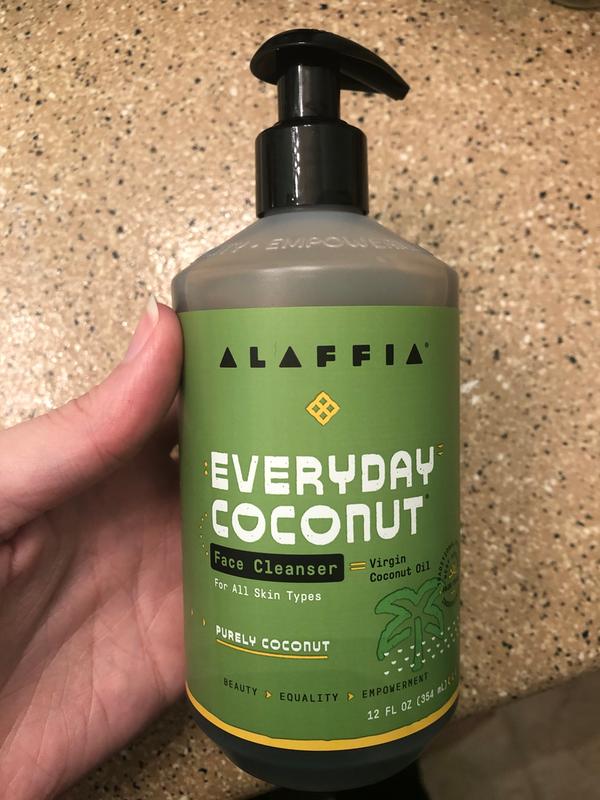 Coconut face store cleanser