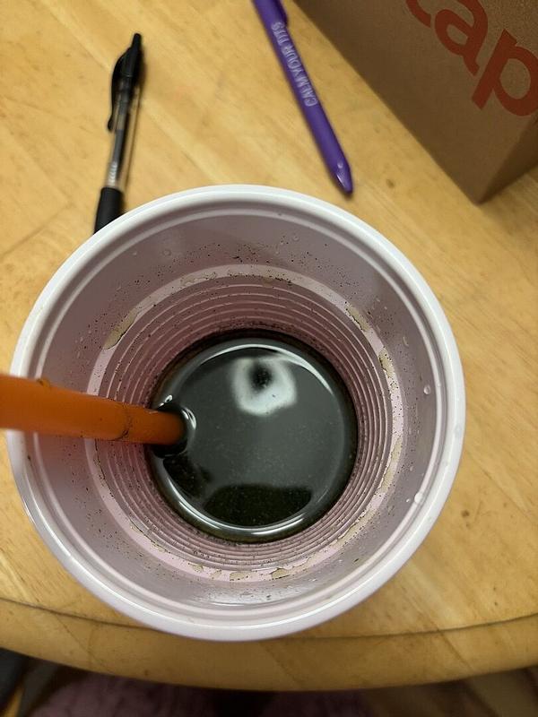 Photo submitted with review of product