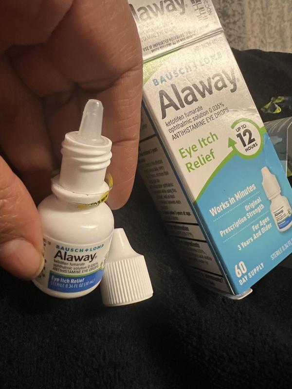 Alaway 12 Hours Allergy Itch Relief Eye Drops - 0.34 Fl Oz : Target