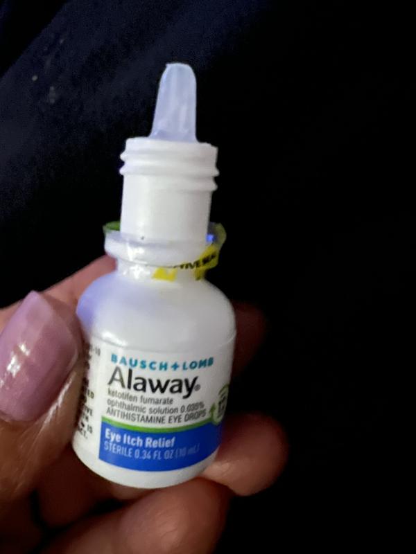 Alaway Antihistamine Eye Drops for Allergy Relief, 2 x 10 ml bottles