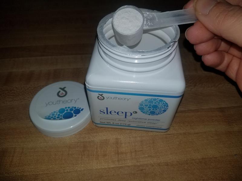Customer photo for "Youtheory Sleep Powder"
