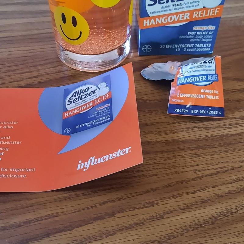 Alka- Seltzer Hangover Relief Two Boxes 2