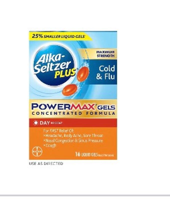 Cold & Flu PowerMax® Gels Day | Alka-Seltzer Plus®