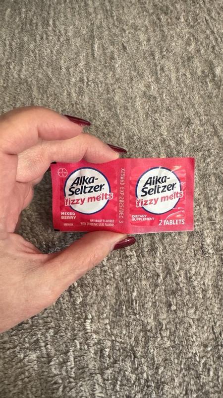 Fizzy Melts Mixed Berry Flavor | Alka-Seltzer®