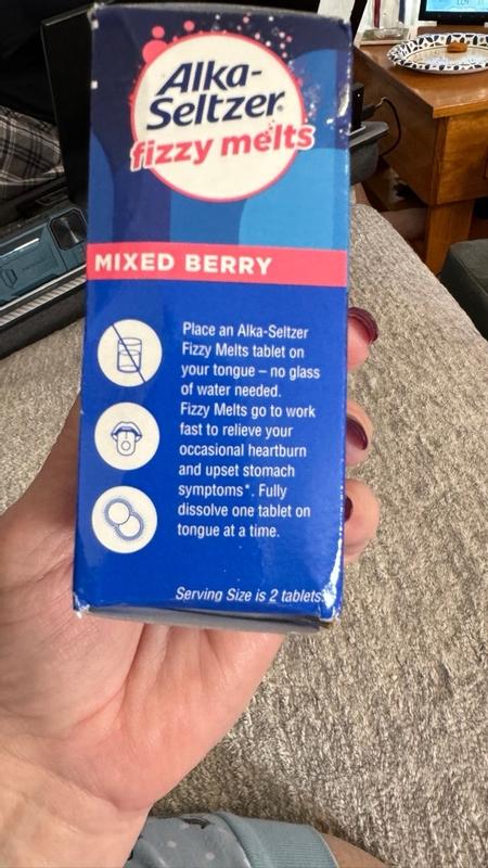 Fizzy Melts Mixed Berry Flavor | Alka-Seltzer®