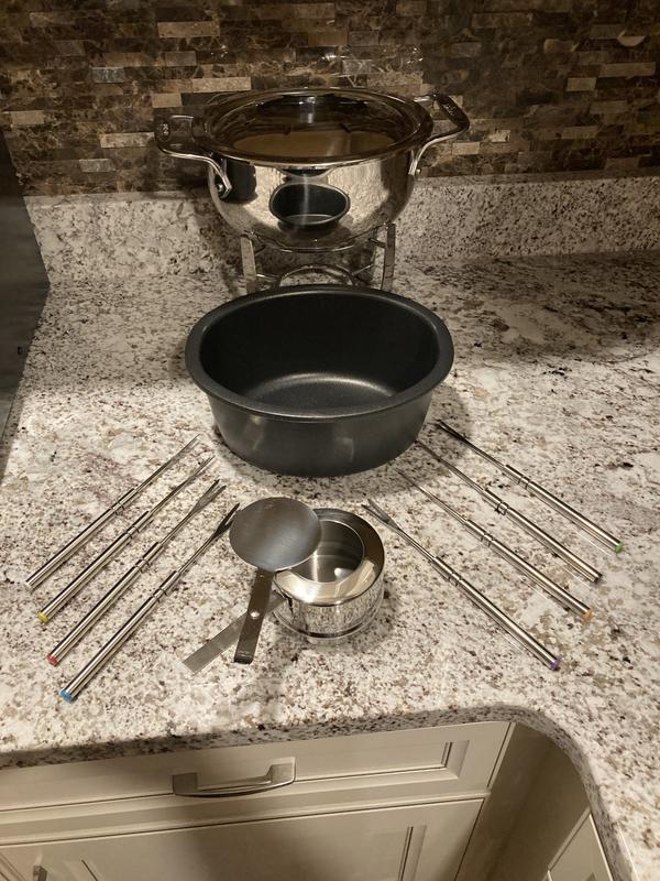 Valor Stainless Steel Fondue Pot Stand