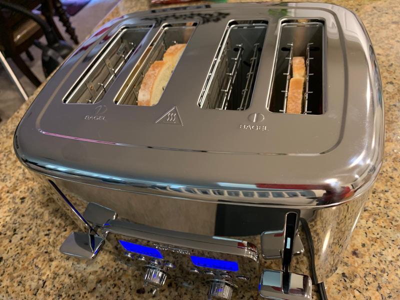 All-Clad Digital Stainless Steel 4-Slice Toaster